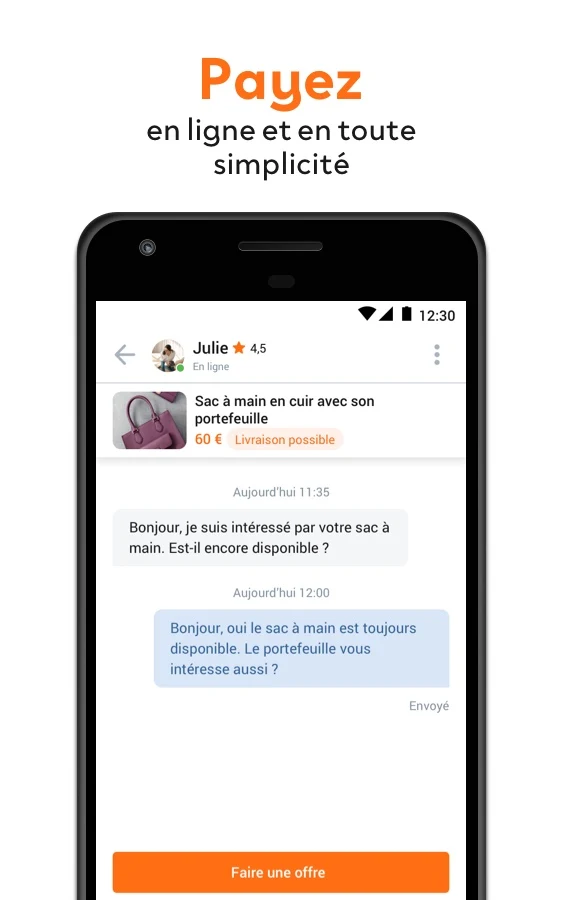 leboncoin, petites annonces screenshot