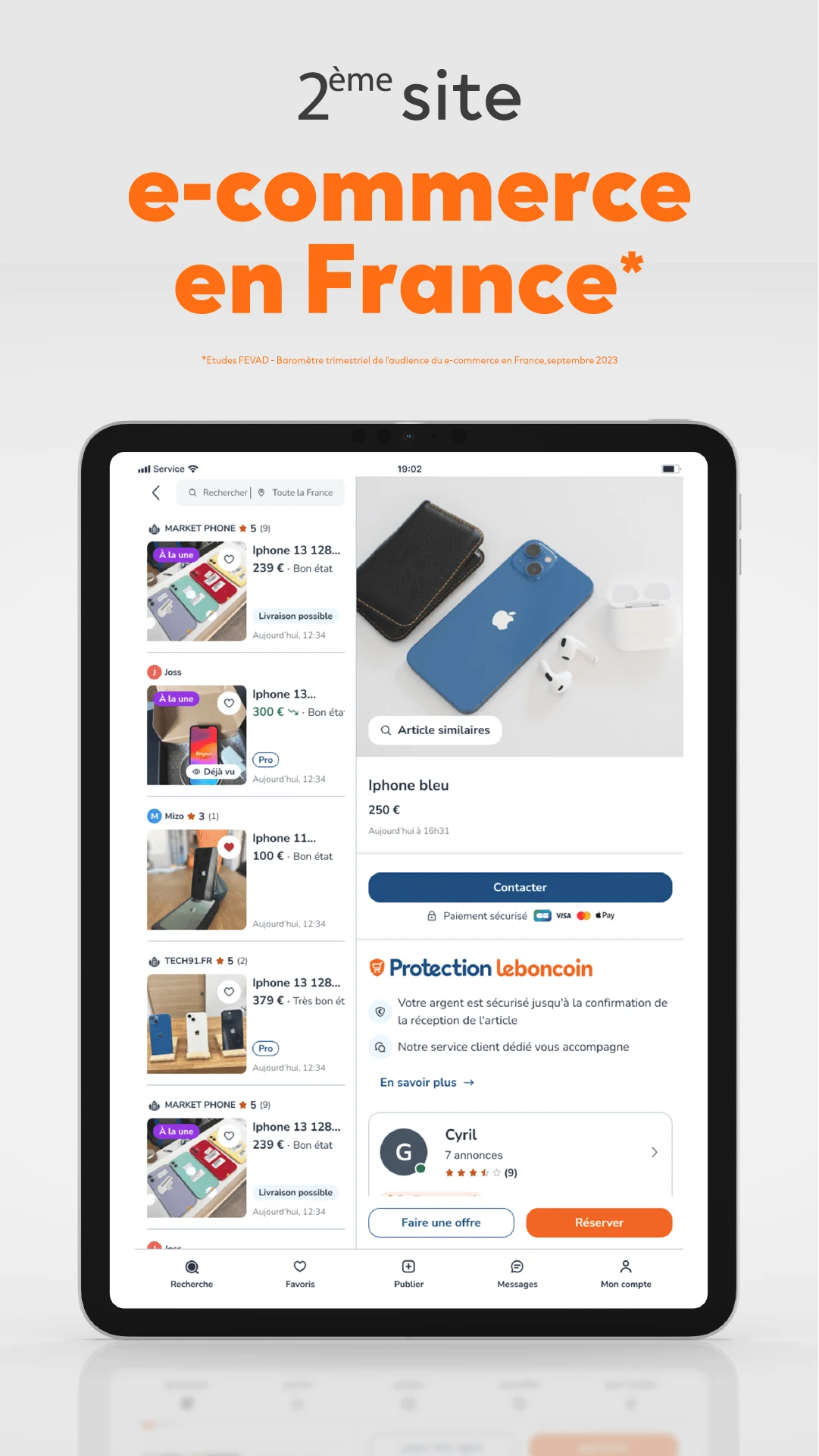 leboncoin, petites annonces screenshot